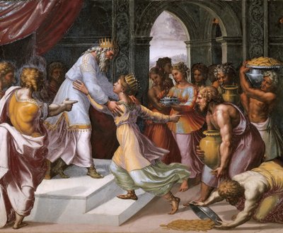 Fresco Palazzi Pontifici, Vatican by Unbekannt Unbekannt